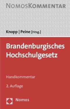 Brandenburgisches Hochschulgesetz (BbgHG), Handkommentar