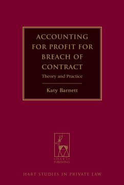 Accounting for Profit for Breach of Contract - Barnett, Katy