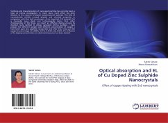 Optical absorption and EL of Cu Doped Zinc Sulphide Nanocrystals