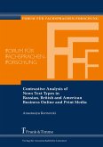 Contrastive Analysis of News Text Types in Russian, British and American Business Online and Print Media