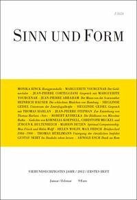 Sinn und Form 1/2012