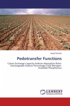 Pedotransfer Functions