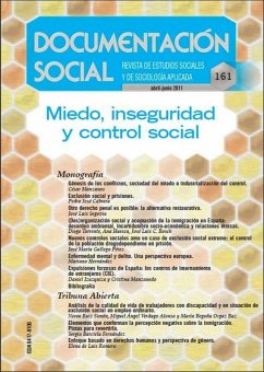 Cover Miedo, inseguridad y control social