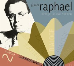 Cover Günter Raphael Vol.2 - Dialoge Für Zwei Violinen