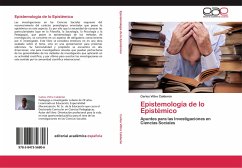 Epistemología de lo Epistémico - Viltre Calderón, Carlos