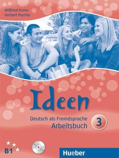 Ideen 3. Arbeitsbuch mit 2 Audio-CDs zum Arbeitsbuch - Krenn, Wilfried; Puchta, Herbert