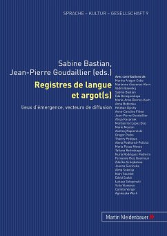 Registres de langue et argot(s)