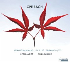 Oboenkonzerte Wq 164 & Wq 165/Sinfonie E-Moll Wq 1 - Dombrecht/Il Fondamento
