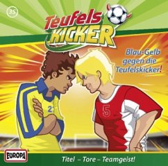 Blau-Gelb gegen die Teufelskicker! / Teufelskicker Hörspiel Bd.35 (1 Audio-CD) - Nahrgang, Frauke
