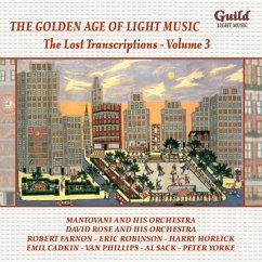 Lost Transcriptions Vol.3 - Mantovani/Sack/Robinson/Rose/+