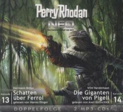 Schatten über Ferrol & Die Giganten von Pigell / Perry Rhodan - Neo Bd.13+14 (2 MP3-CDs) - Ritter, Hermann;Vandemaan, Wim