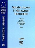 Materials Aspects in Microsystem Technologies