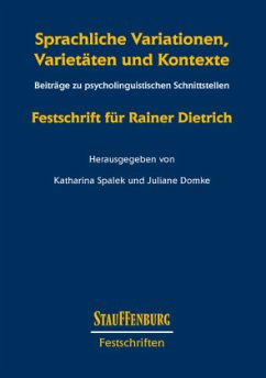 Cover Sprachliche Variationen, Varietäten und Kontexte