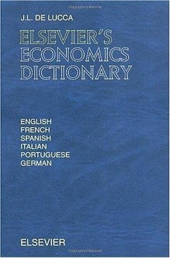 Elsevier's Economics Dictionary - De Lucca, J.L.