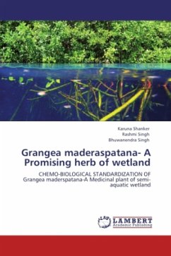 Grangea maderaspatana- A Promising herb of wetland