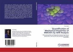 Quantification of Mechanical Properties of MWCNTs by SEM Analysis