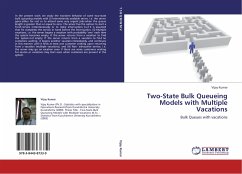 Two-State Bulk Queueing Models with Multiple Vacations