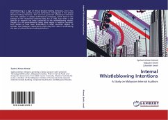 Internal Auditors and Internal Whistleblowing Intentions