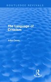 The Language of Criticism (Routledge Revivals)