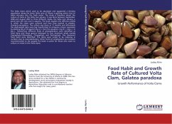 Food Habit and Growth Rate of Cultured Volta Clam, Galatea paradoxa
