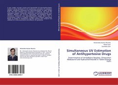 Simultaneous UV Estimation of Antihypertesive Drugs