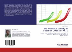 The Predictive Validity of Selection Criteria of KCTE