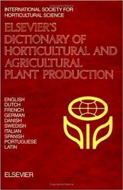 Elsevier's Dictionary of Horticultural and Agricultural Plant Production - Hort, Jason;The Ministry of Agriculture N, The Ministry of Agriculture