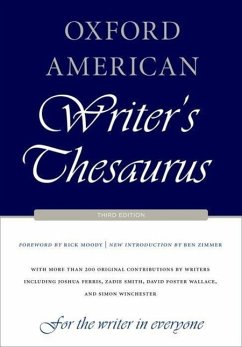 Oxford American Writer's Thesaurus - Lindberg, Christine; Moody, Rick; Zimmer, Ben