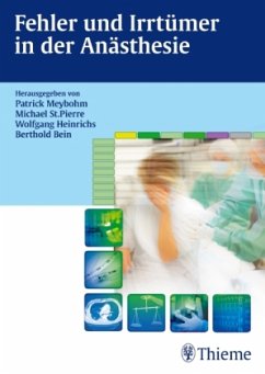 Cover Fehler und Irrtümer in der Anästhesie