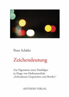 Zeichendeutung - Schäfer, Peter