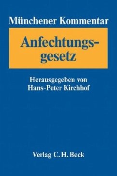 Münchener Kommentar Anfechtungsgesetz (AnfG)