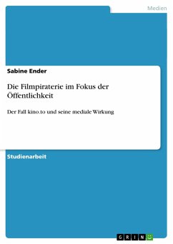 Die Filmpiraterie im Fokus der Öffentlichkeit - Ender, Sabine