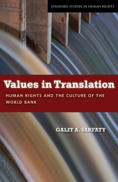 Values in Translation - Sarfaty, Galit