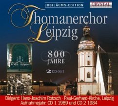 Thomanerchor Leipzig - 800 Jahre, 2 Audio-CDs (Jubiläums-Edition)