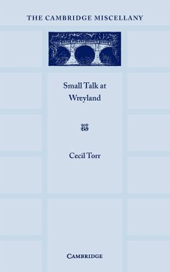 Small Talk at Wreyland - Torr, Cecil