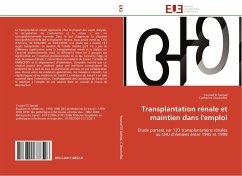 Cover Transplantation rénale et maintien dans l'emploi