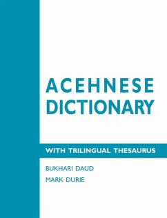 Cover Acehnese Dictionary with Trilingual Thesaurus
