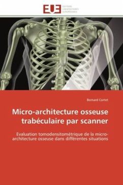 Micro-architecture osseuse trabéculaire par scanner - Cortet, Bernard