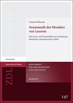 Grammatik der Mundart von Laurein - Kollmann, Cristian