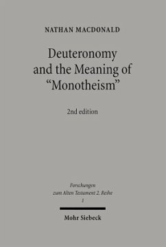 Deuteronomy and the Meaning of 