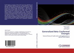 Generalized Beta Conformal Changes - Youssef, Nabil;Abed, Sayed;Elgendi, Salah