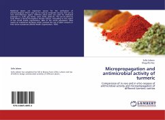 Micropropagation and antimicrobial activity of turmeric