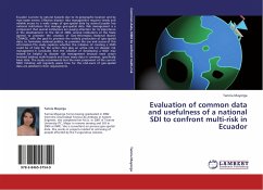 Evaluation of common data and usefulness of a national SDI to confront multi-risk in Ecuador - Mayorga, Tannia