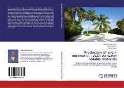 Production of virgin coconut oil (VCO) via water soluble materials - Nour, Abdurahman;Chunyu, Khoo;Nour, Azhari