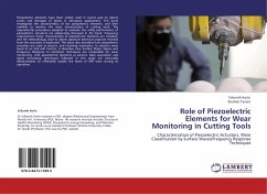 Role of Piezoelectric Elements for Wear Monitoring in Cutting Tools