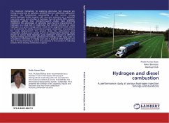 Hydrogen and diesel combustion