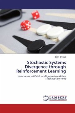 Stochastic Systems Divergence through Reinforcement Learning
