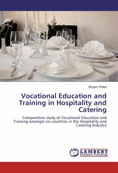 Vocational Education and Training in Hospitality and Catering Cover Vocational Education and Training in Hospitality and Catering