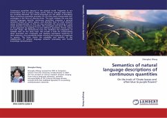 Semantics of natural language descriptions of continuous quantities