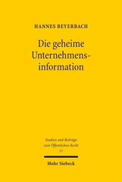 Die geheime Unternehmensinformation - Beyerbach, Hannes
